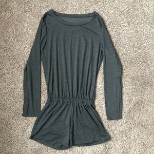 Basic Grey Romper
